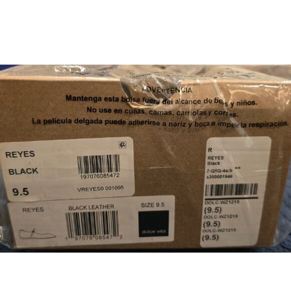 Dolce Vita Reyes Ballet Flat in Black – EUC Size 9.5 - Picture 7 of 8